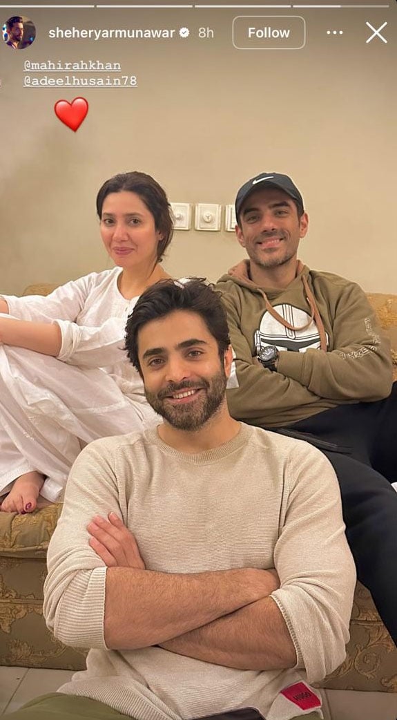 Mahira Khan, Adeel join Sheheryar Munawar’s wedding dance practise