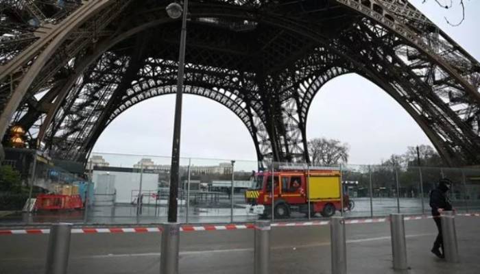 Eiffel Tower evacuated after overheating elevator cable sparks fire