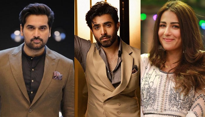 Humayun Saeed reveals new record of Ushna Shah, Sheheryars drama