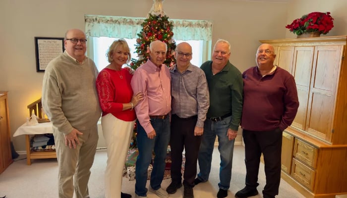 Dixon Handshaw met over 50 relatives he didn’t know existed ahead of the Christmas party