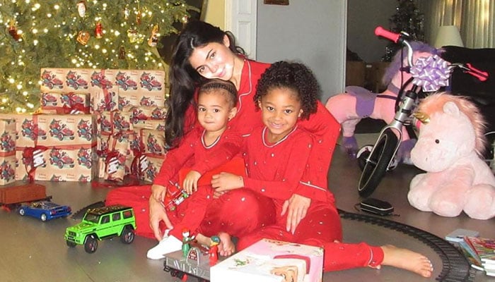 Kylie Jenner shares glimpses of intimate Christmas bash with Stormi, Aire