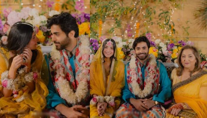 Sheheryar Munawar posts special photos with Maheen Siddiqui from Mayoun