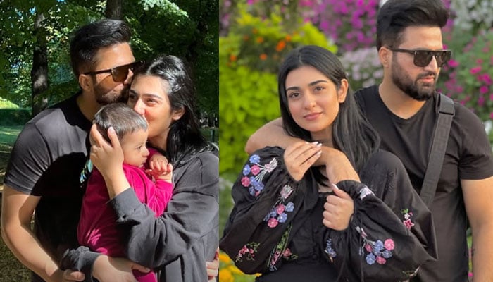 Sarah Khan expresses desire for more babies on husband Falak Shabbir’s birthday