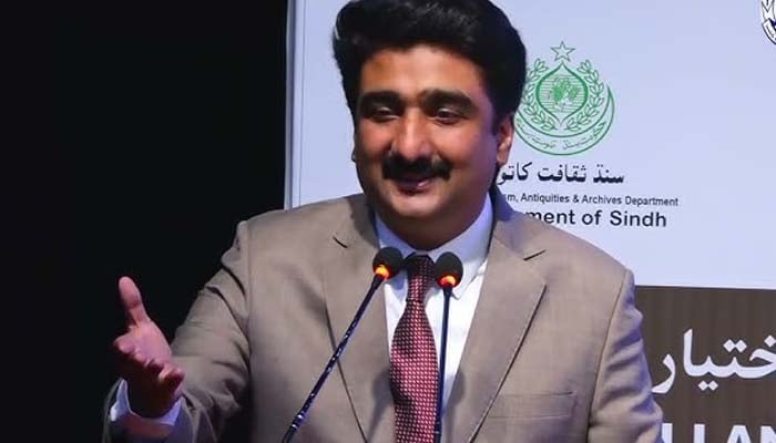 وزیرِ ثقافت و سیاحت سندھ ذوالفقار علی شاہ—فائل فوٹو
