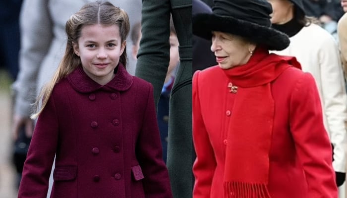 Princess Anne is imparting her invaluable knowledge of royal duties to Charlotte