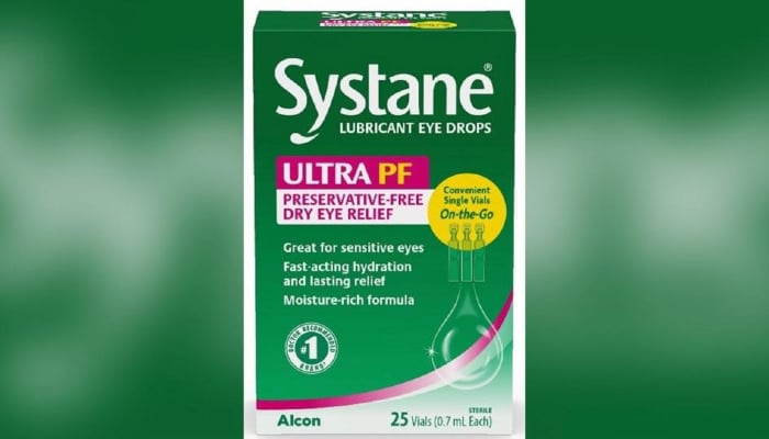 Systane eye drops may cause blindness, FDA warns