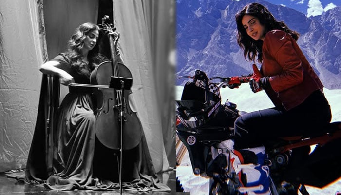 Saba Qamar stuns in thrilling behind-the-scene photos from latest TVC