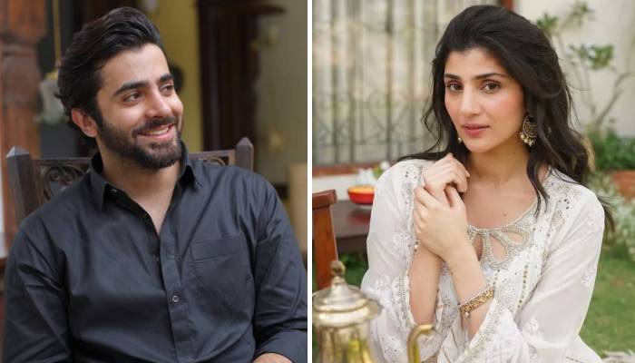 Sheheryar Munawar, Maheen Siddiqui share gorgeous reception snaps