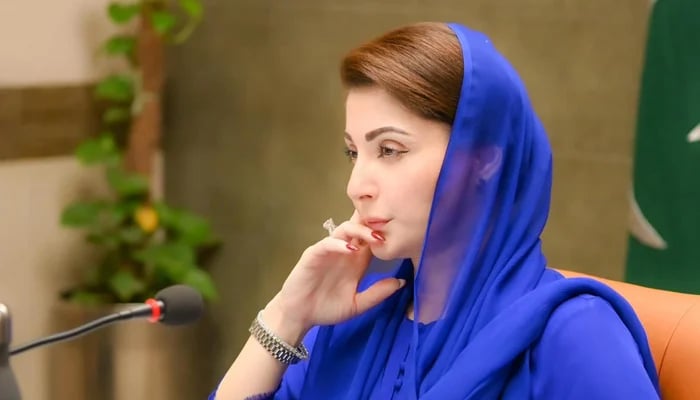 وزیرِ اعلیٰ پنجاب مریم نواز—فائل فوٹو