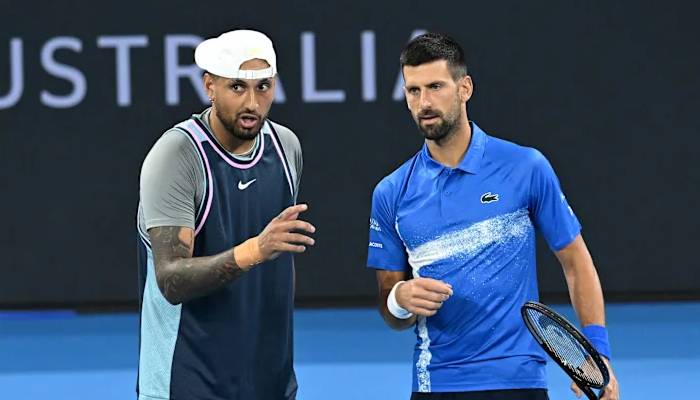 Djokovic, Kyrgios’ Brisbane doubles hopes crushed in heartbreaking loss