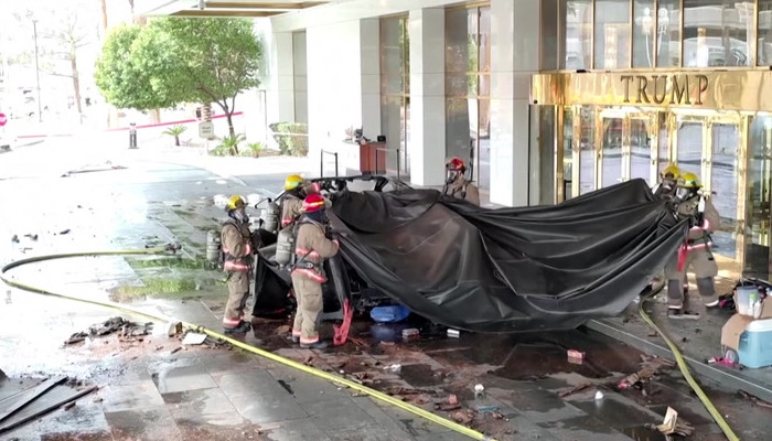 Trump hotel Tesla Cybertruck blower left cryptic note behind: ‘Wake up call’