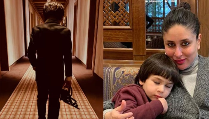 Kareena Kapoors son Taimur sends internet into meltdown with his Gentleman act