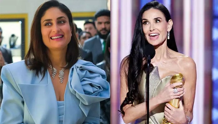 Kareena Kapoor Khan gushes over Demi Moore after her Golden Globes win