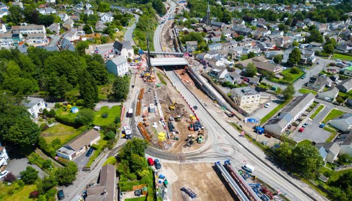 Longest road project in Wales finally nears completion after two decades