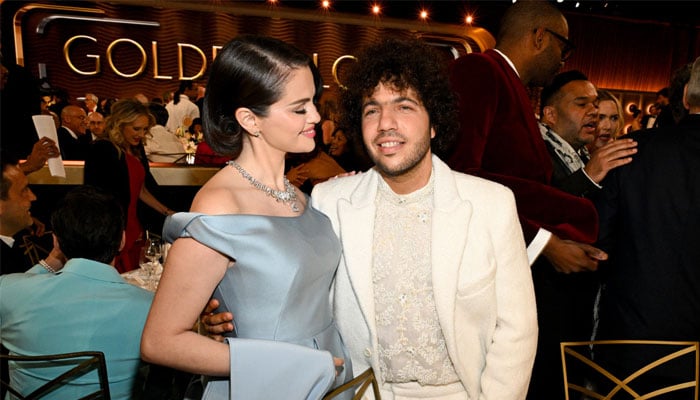 Selena Gomez, fiancé Benny Blanco dazzle at Netflixs Golden Globes afterparty