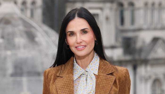 Demi Moore parties hard after first Golden Globes Award win