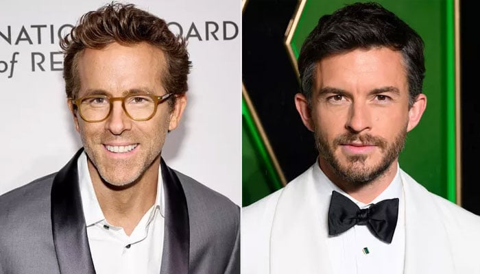 Ryan Reynolds jokingly warns Jonathan Bailey to tone it down