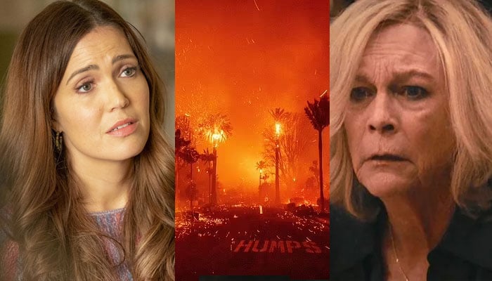 Mandy Moore, Jamie Lee Curtis give devasting updates as fire ravages LA