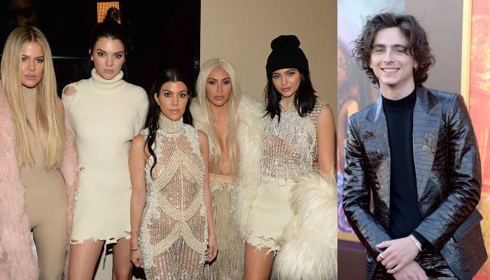 Kylie Jenner introduces Timothée Chalame to Kim, Khloe, Kourtney, Kendall