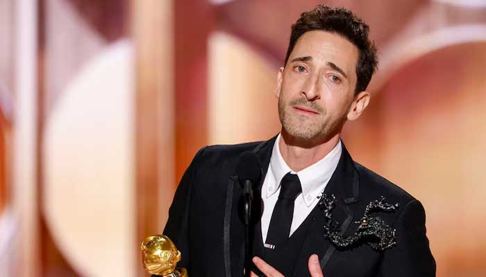 Adrien Brody appreciates LA fire rescuers in emotional acceptance speech