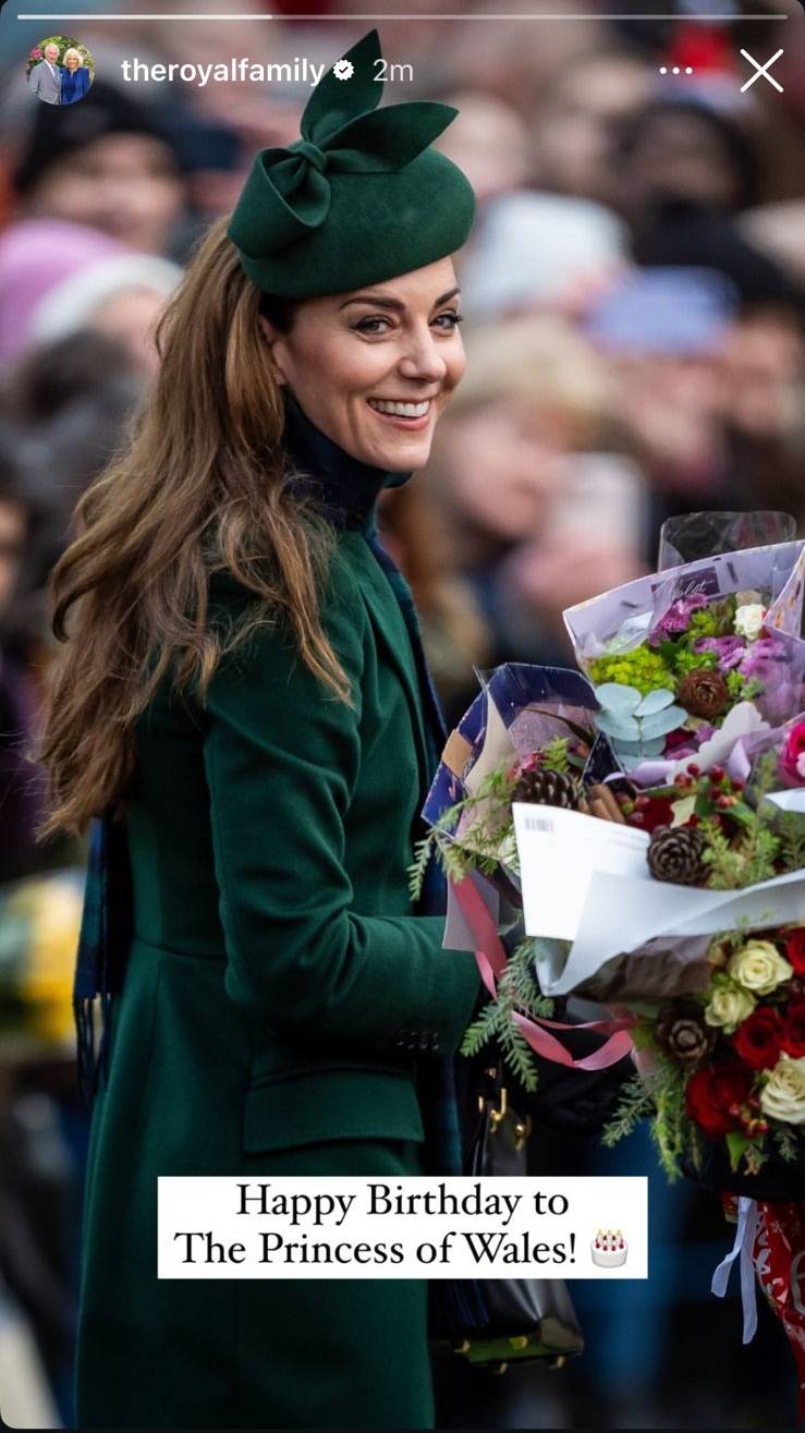 King Charles wishes Kate Middleton on her 43rd birthday with sweet tribute