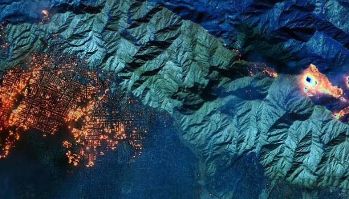 Satellite images reveal shocking spread of LA wildfires