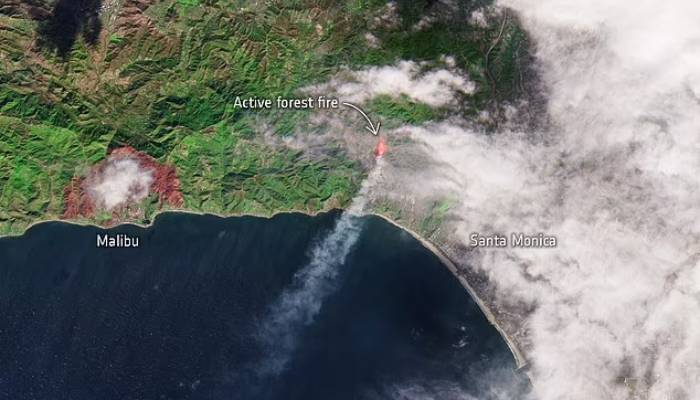 Satellite images reveal shocking spread of LA wildfires