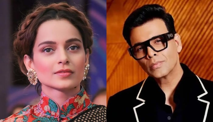 Kangana Ranaut takes brutal dig at Karan Johar while promoting Emergency