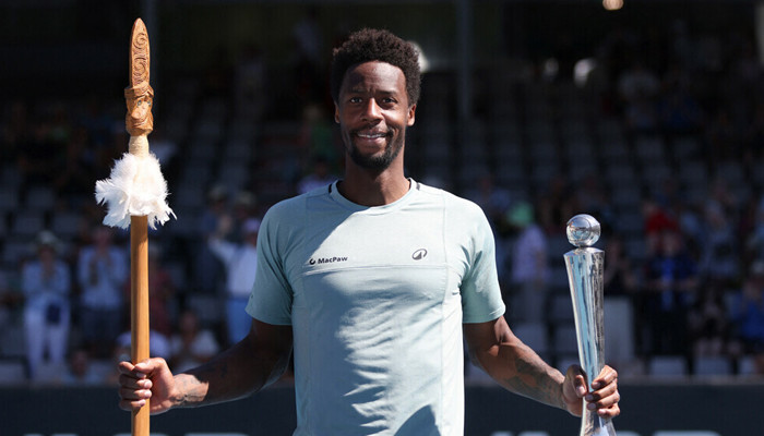 Gael Monfils breaks Roger Federers record after winning ASB Classic Auckland