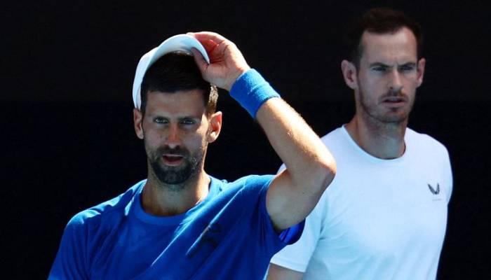 Novak Djokovic wins first match with Murray as coach at Australian Open