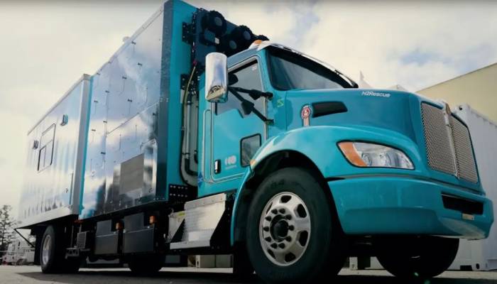 Hydrogen-powered truck sets Guinness World Record with 1,806-mile journey