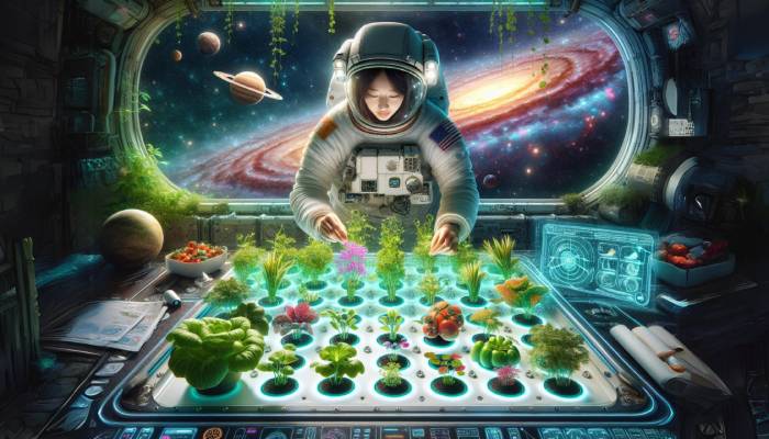 NASA plans to grow fresh food for astronauts on future missions