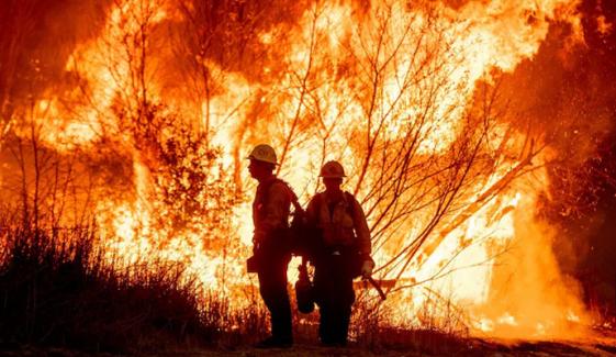 لاس اینجلس: فائر فائٹر بن کر لوگوں کے گھر لوٹنے والا شخص گرفتار