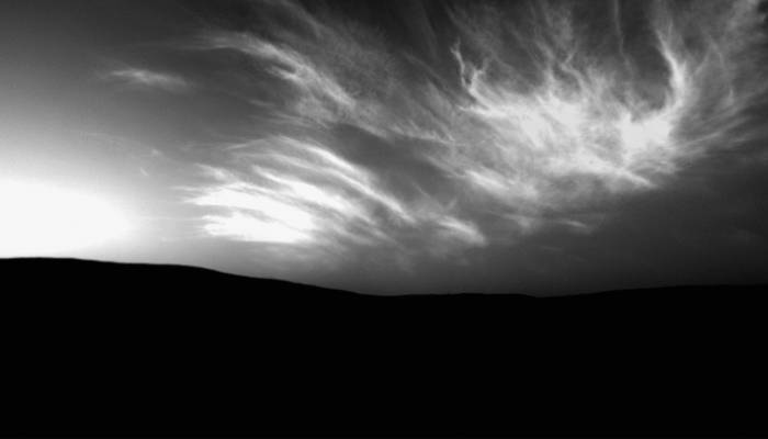 Mars clouds are usually composed of water-ice