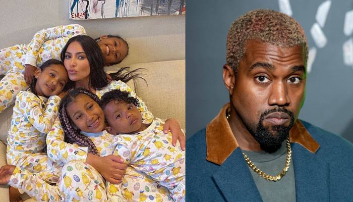 Kanye West finally meets kids in Japan after Kim Kardashian evacuates