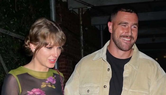 Taylor Swift sends love to Travis Kelces close pals on welcoming third child