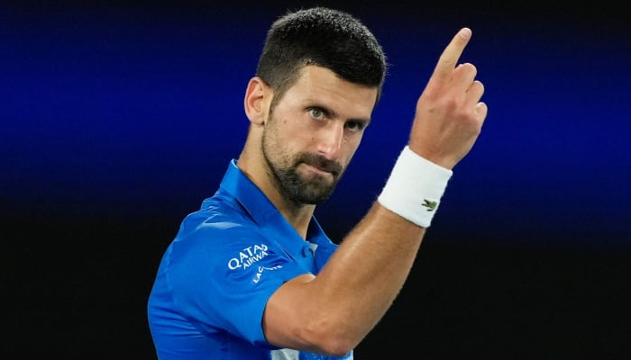 Djokovic qualifies for the Australian Open third round after beating Jaime Faria