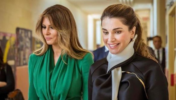 Queen Rania visits Florida for meeting with Melania Trump before inauguration ceremony