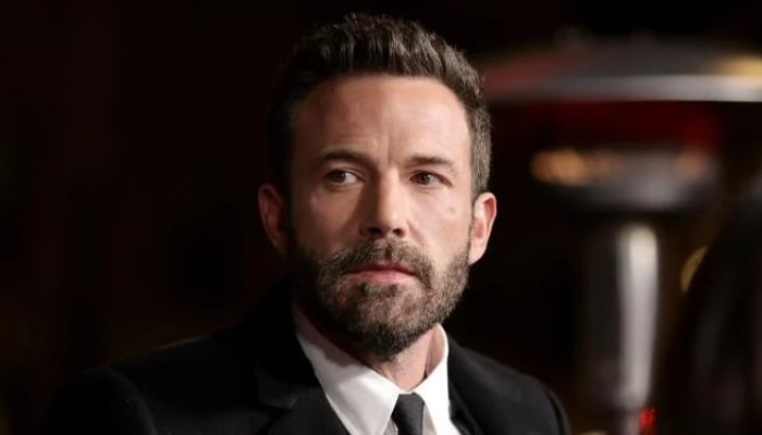 Ben Affleck remains cool as military vehicles parked outside after FBI probe