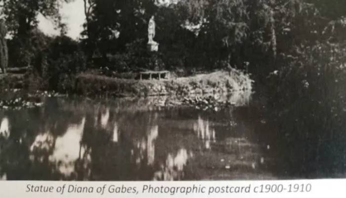 Swiss Garden welcomes back iconic statue after 50 years