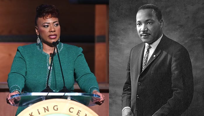 Bernice King breaks silence on Martin Luther King Jr. Day, coinciding with Donald Trumps inauguration