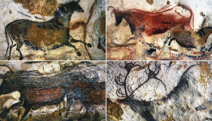 Cave paintings in Lascaux