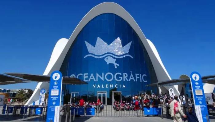 Europe’s largest aquarium, L’Oceanografic.