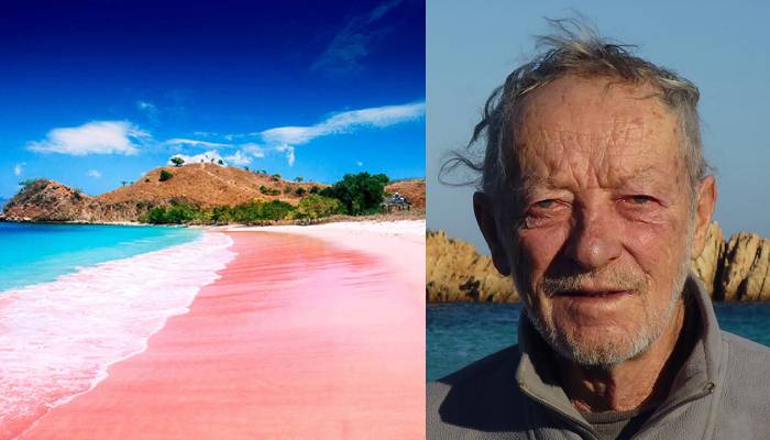 Discover HIDDEN island with pink beach where only one person lives