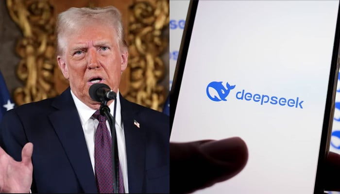 US president reacts to Chinese AI startup DeepSeeks dark-horse entry into the US market