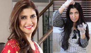 غزل صدیق نے اپنے گھنے و خوبصورت بالوں کا راز افشاں کر دیا