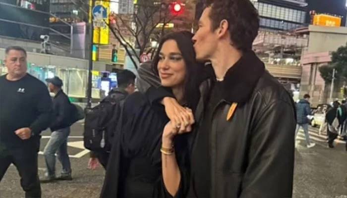 Dua Lipa, Callum Turner set couple goals in city of love after engagement