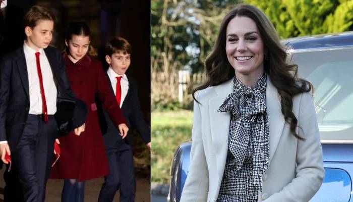 Princess Kate takes credit for George, Charlotte, Louis’ iconic fashion sense