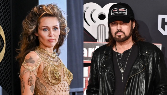 Miley Cyrus wins first country Grammy before Billy Ray Cyrus amid family feud