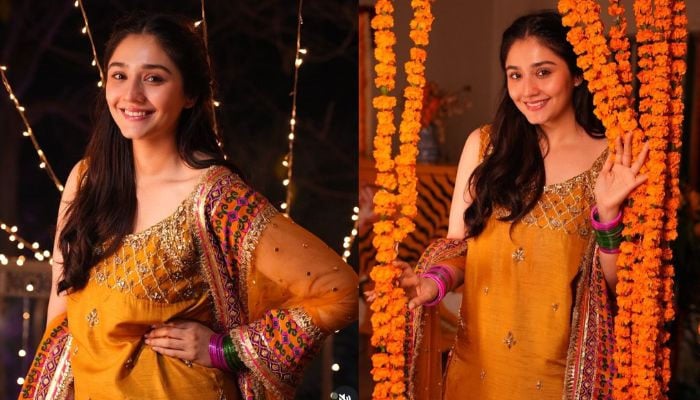 Durefishan Saleem unveils gorgeous looks from her brothers Mehndi night